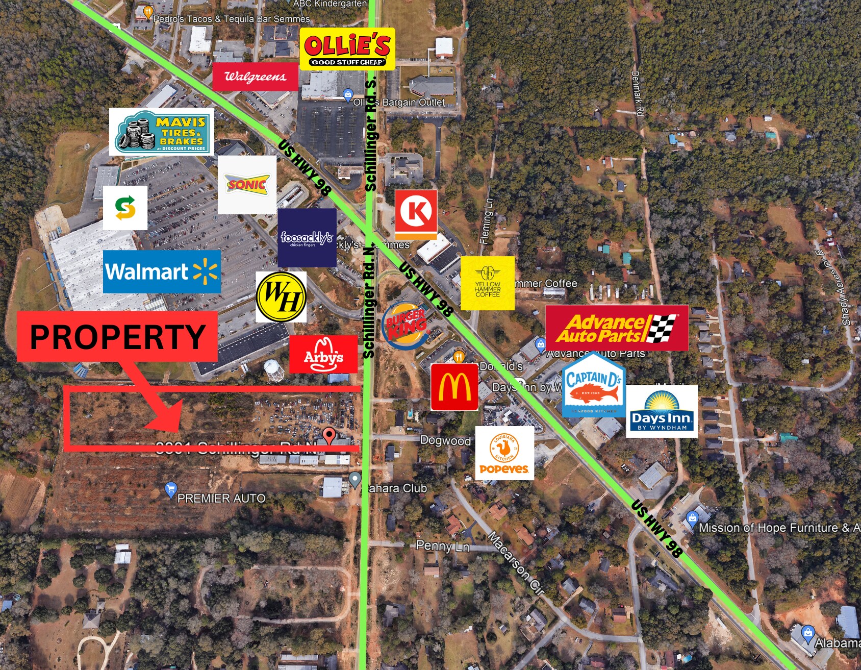 3301 Schillinger Rd N, Semmes, AL for Sale