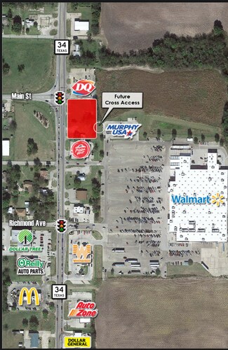 Quinlan, TX Commercial Land - 8733 Texas 34