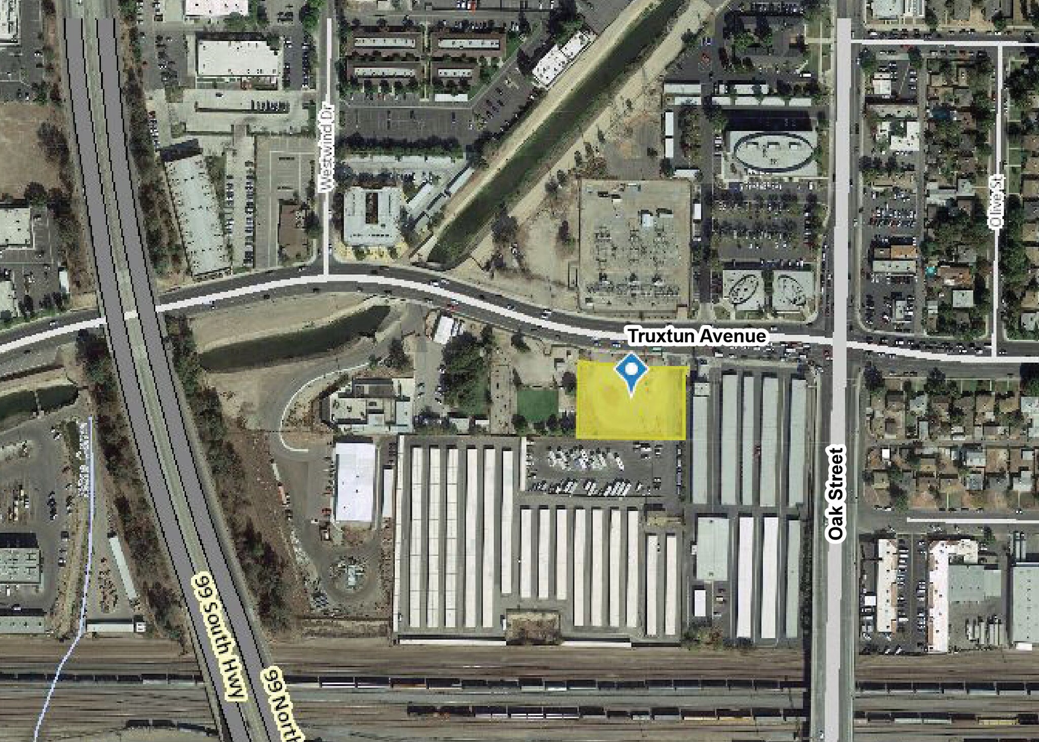 3333 Truxtun Ave Bakersfield, CA 93301 Land Property for Sale on