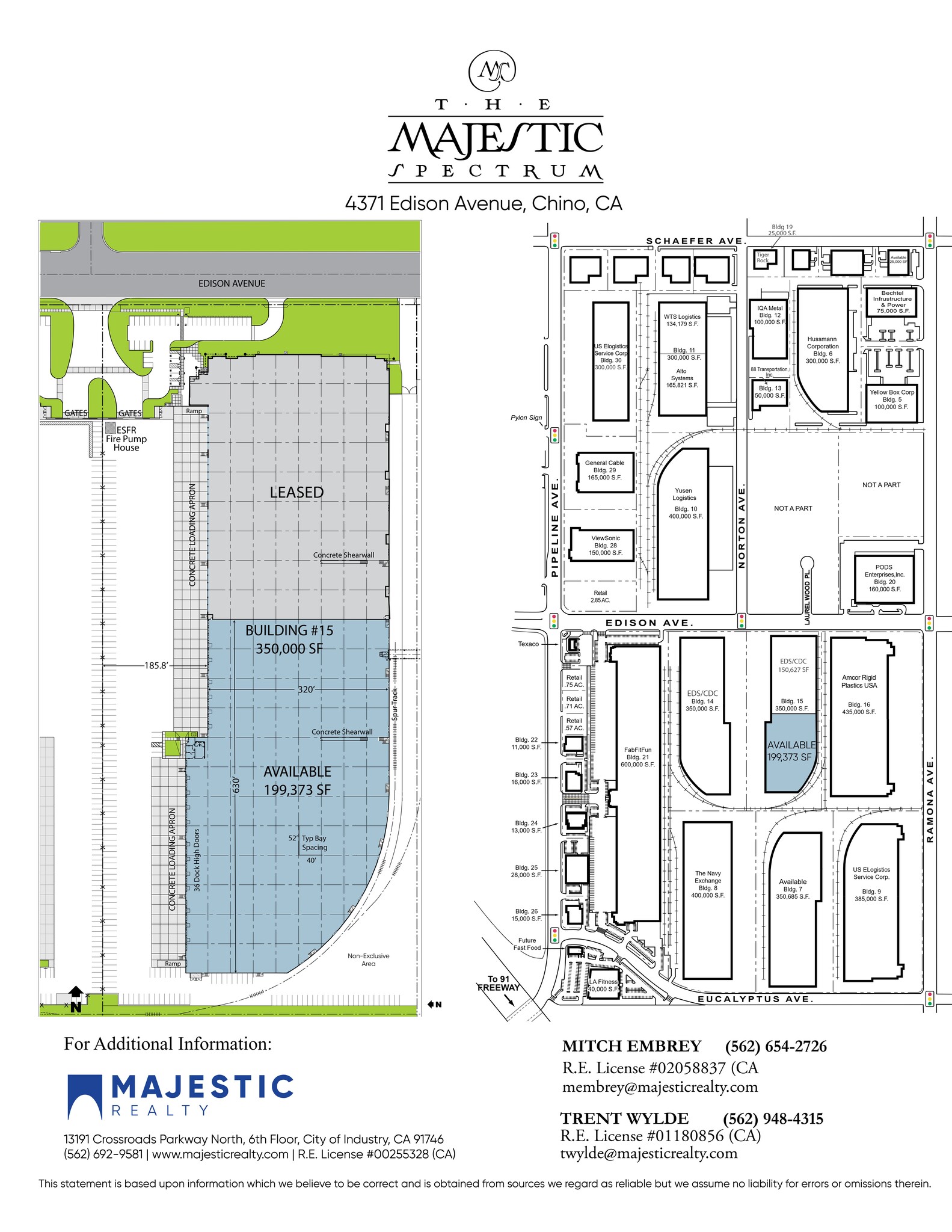 4361-4371 Edison Ave, Chino, CA for Rent
