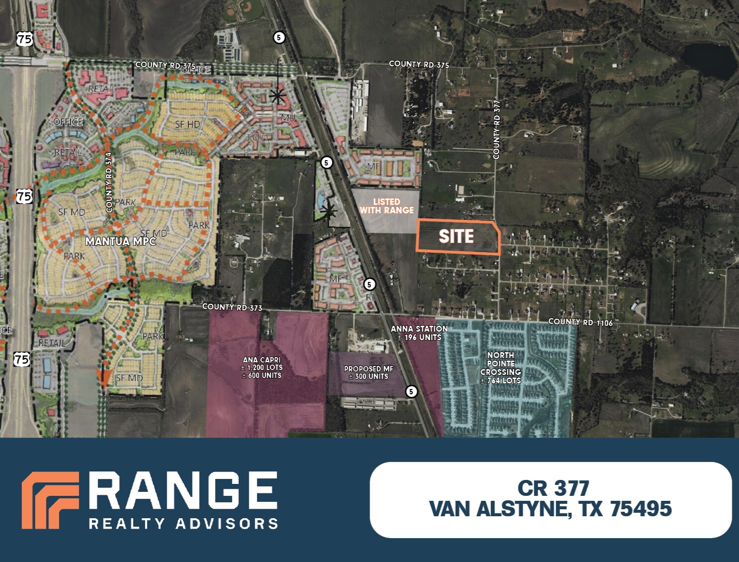 CR 377, Van Alstyne, TX for Sale
