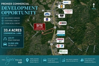 Fort Mill, SC Commercial Land - 9457 Charlotte Hwy