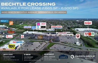 Springfield, OH Retail - 1601-1705 N Bechtle Ave