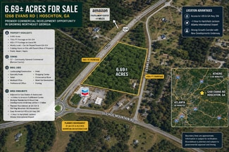 Hoschton, GA Commercial - GA Hwy 124 & 1268 Evans Rd Hoschton, GA Commercial - GA Hwy 124 & 1268 Evans Rd