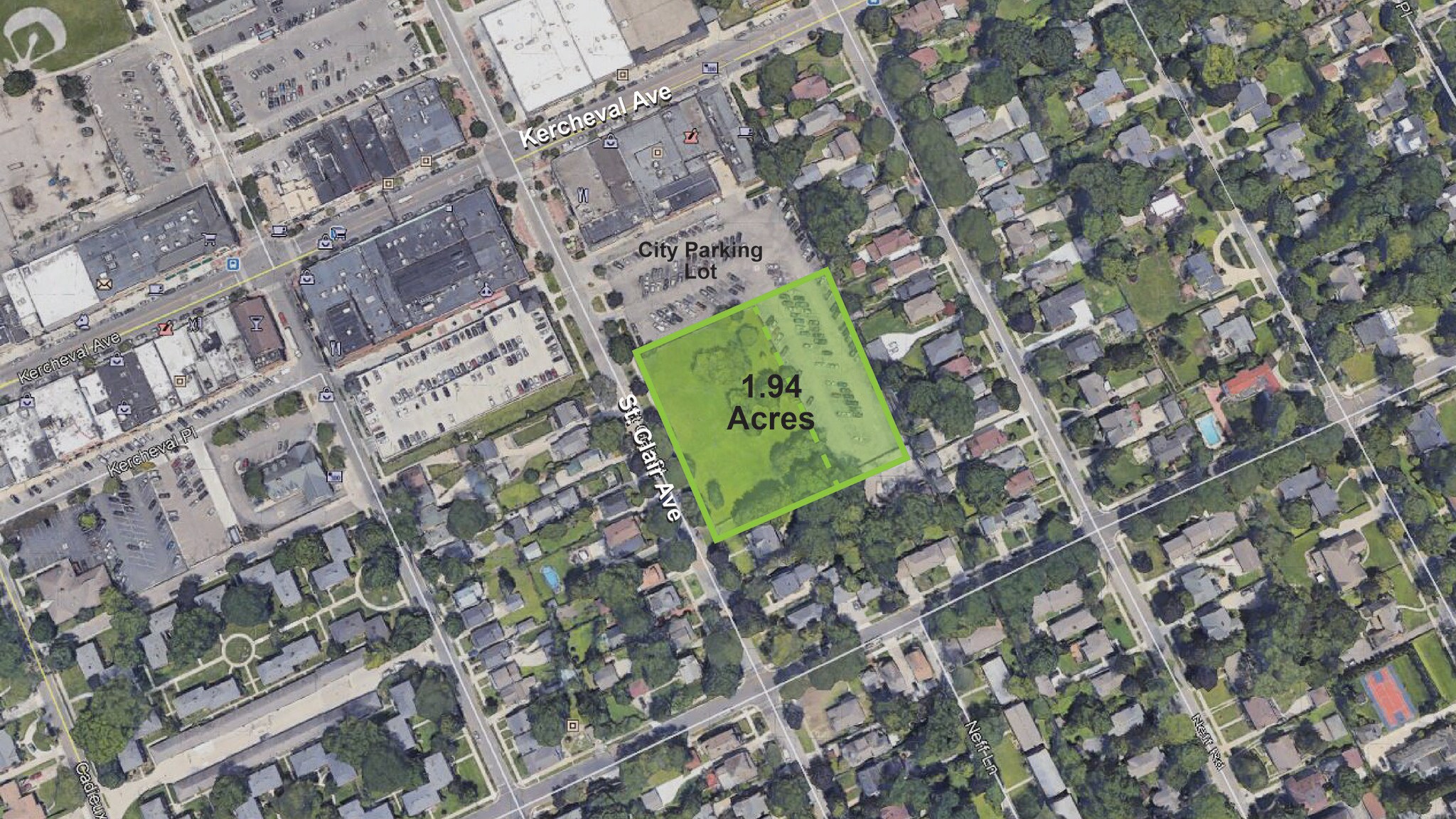 582606 Saint Clair St Grosse Pointe, MI 48230 Land Property for