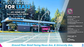 Sacramento, CA Retail - 391 Howe Ave