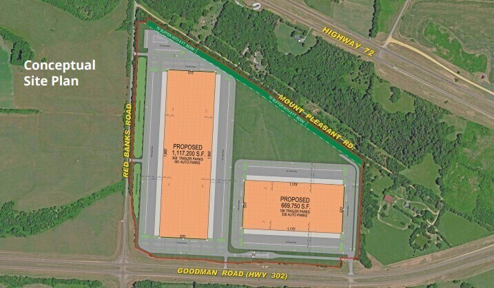 0 Highway 72, Byhalia, MS for Sale