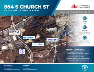 Hazle Township, PA Industrial Land - 864 S Church St
