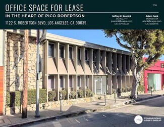 Los Angeles, CA Office - 1122 S Robertson Los Angeles, CA Office - 1122 S Robertson