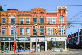 Toronto, ON Storefront Retail/Residential - 654 Queen St W