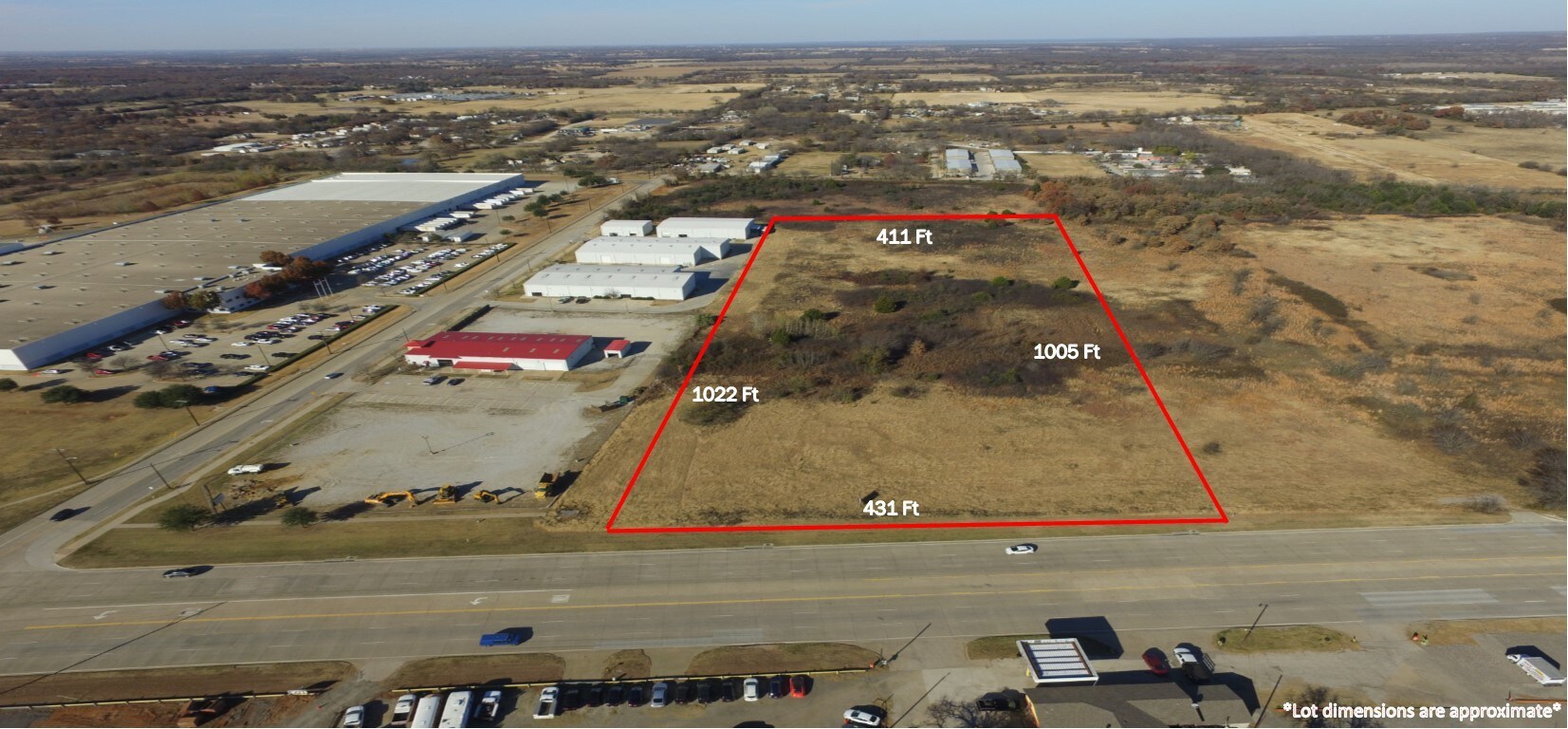 NEC US Hwy 380 & Geesling Rd Denton, TX 76208 Land Property for Lease