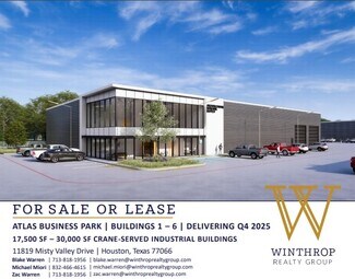 Houston, TX Warehouse - 11819 Misty Valley Dr