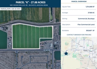 Buckeye, AZ Commercial - MC-85 Hwy & Rooks
