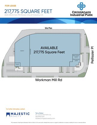 City Of Industry, CA Office - 2225 Workman Mill Rd City Of Industry, CA Office - 2225 Workman Mill Rd