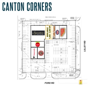 Canton Township, MI Retail - 42400-42454 Ford Rd