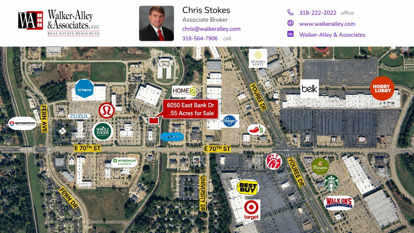 6500 Eastbank St, Shreveport, LA for Sale