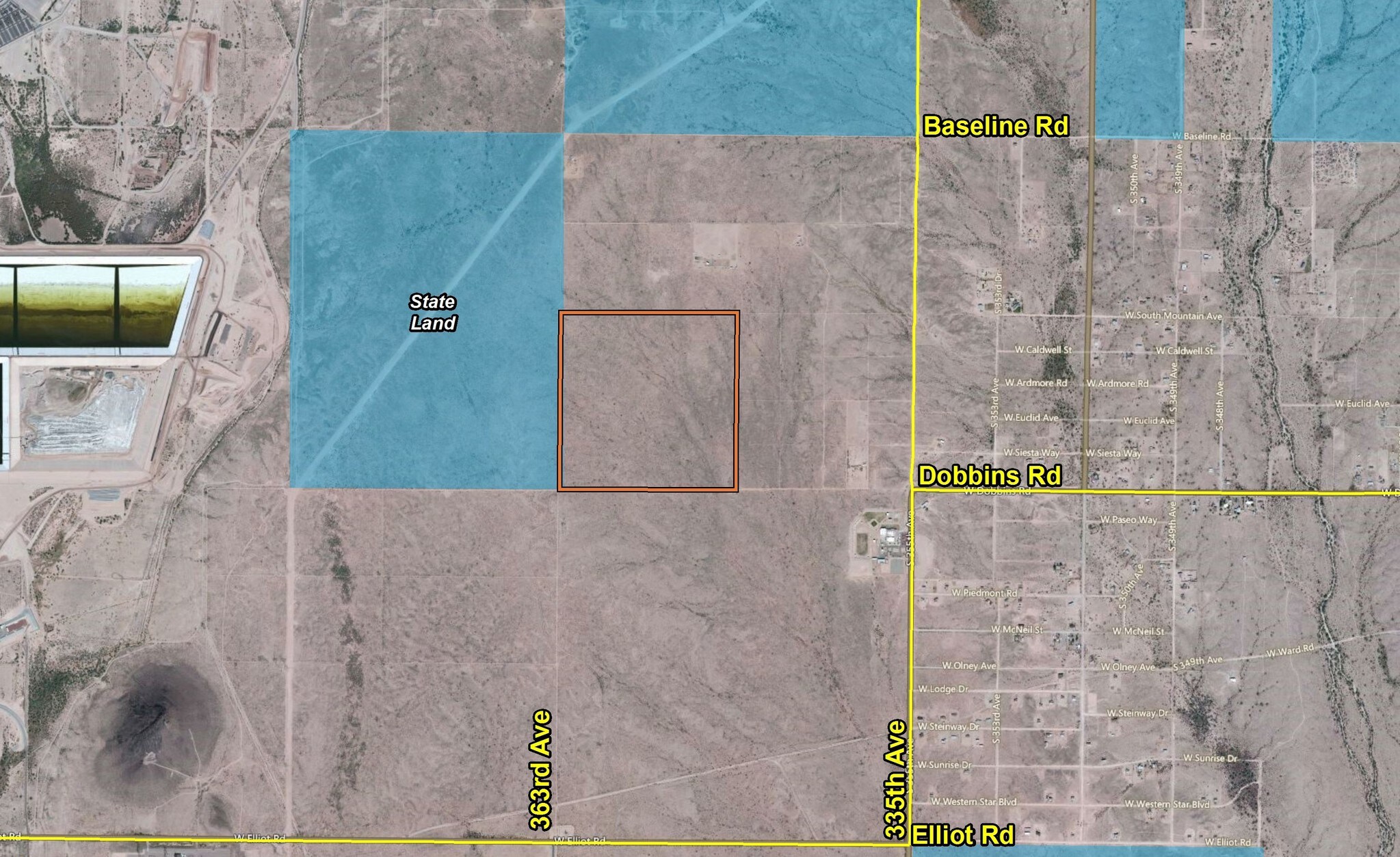363rd Ave & Dobbins Rd, Arlington, AZ for Sale