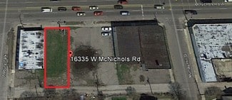 Detroit, MI Commercial Land - 16335 W McNichols Rd