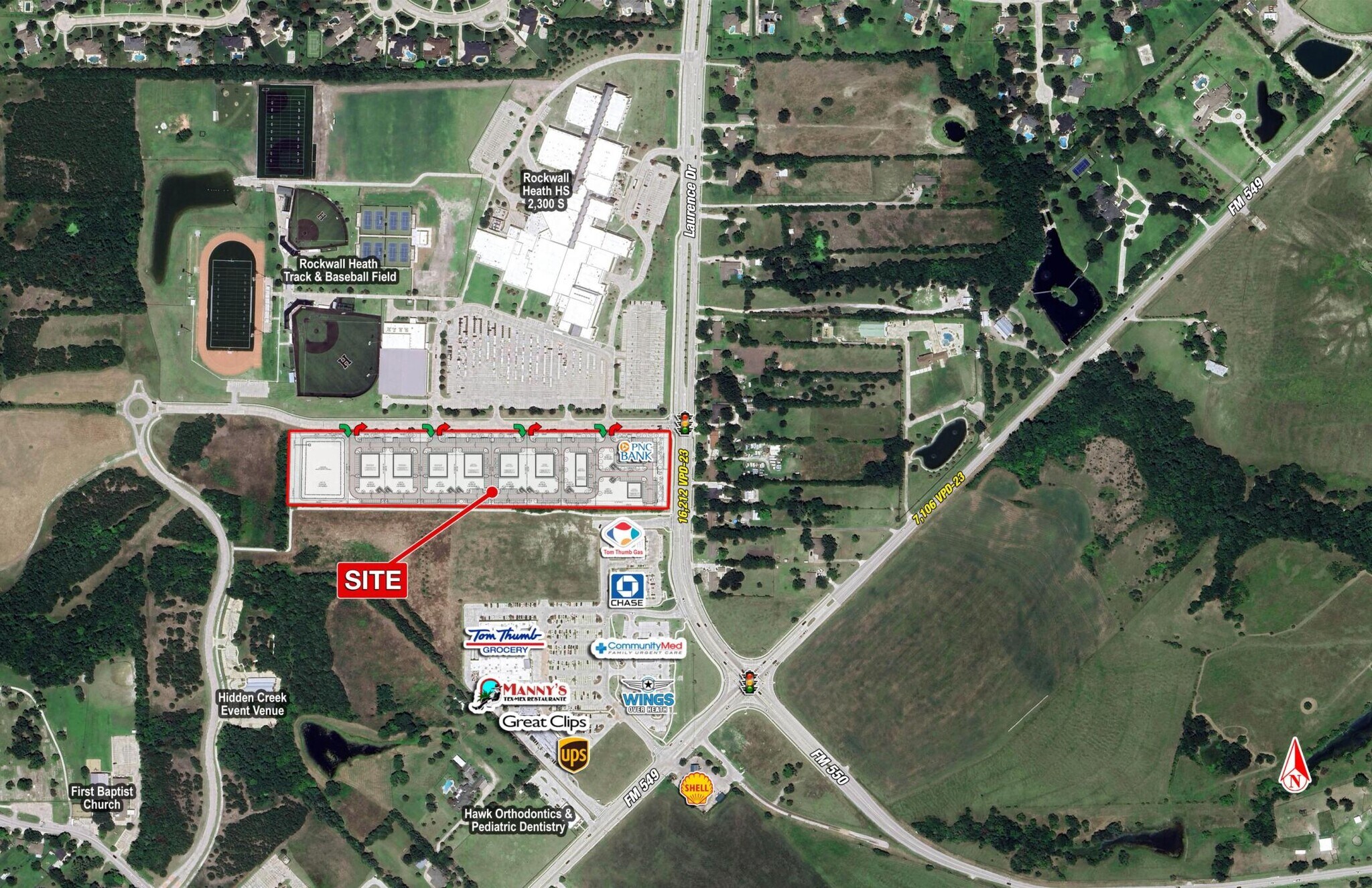 585 Laurence Dr, Heath, TX for Rent