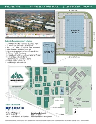 Aurora, CO Industrial - 20600 E 35th Dr