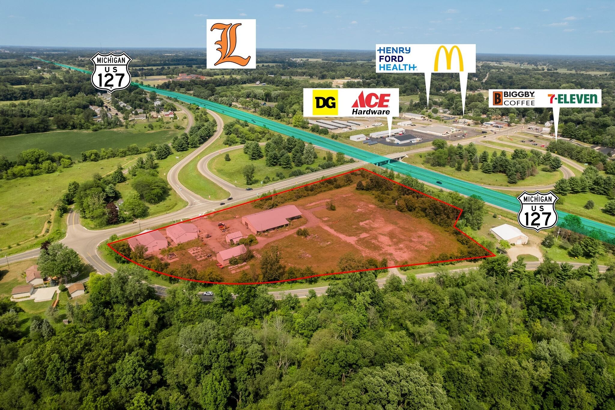 2511 Bellevue Rd, Leslie, MI for Sale