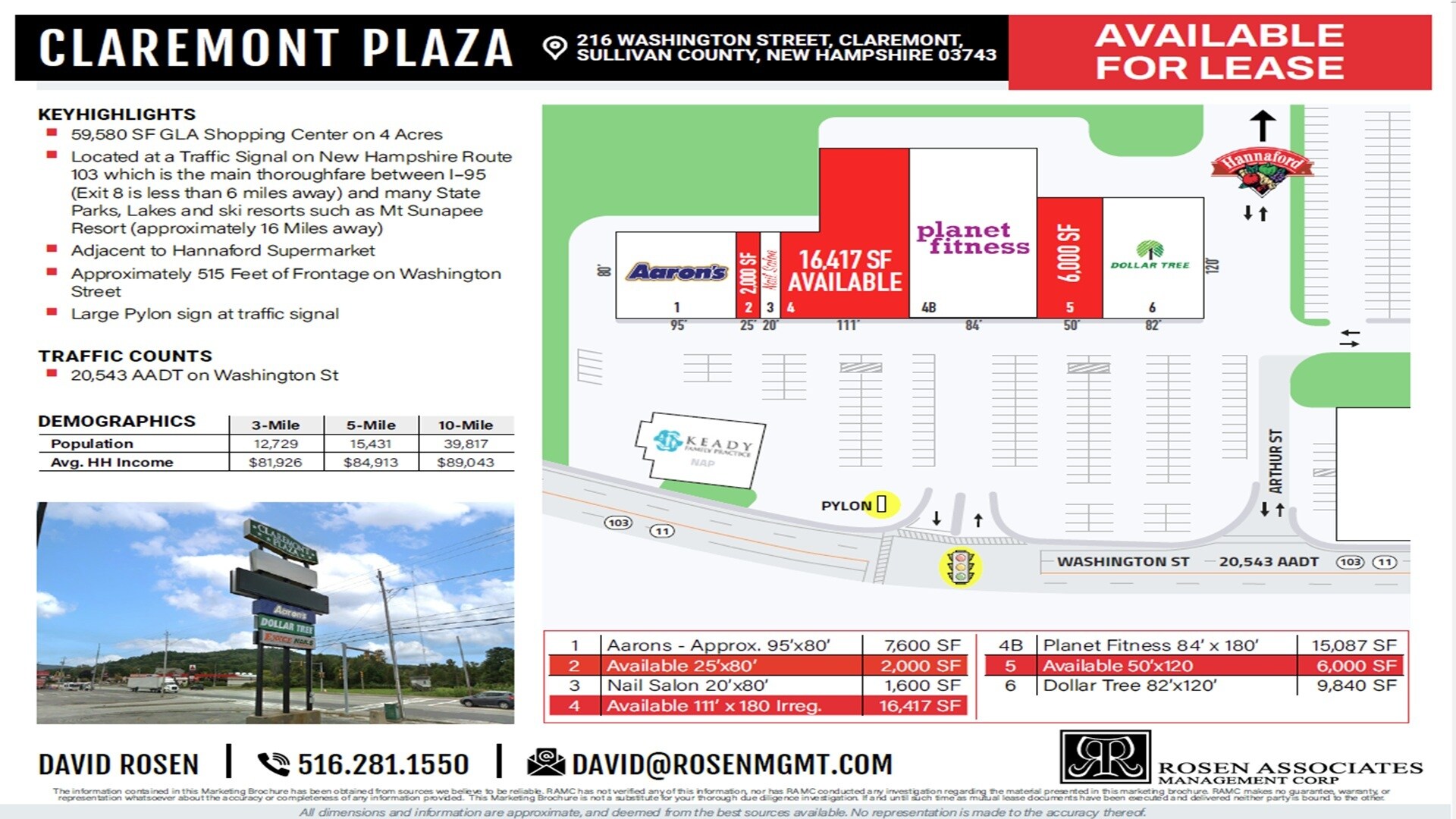 216 Washington St, Claremont, NH for Rent