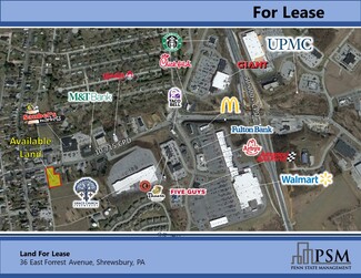 Shrewsbury, PA Commercial Land - 36 E Forrest Ave