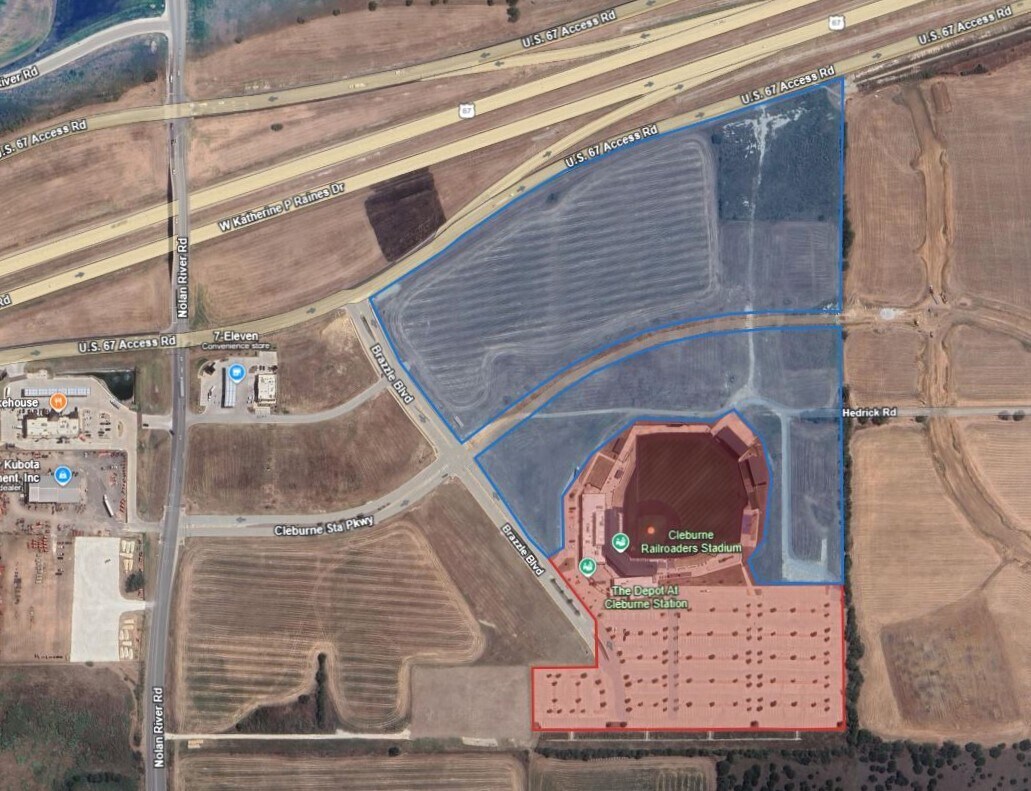 Cleburne Station - US 67 & Nolan River, Cleburne, TX for Sale