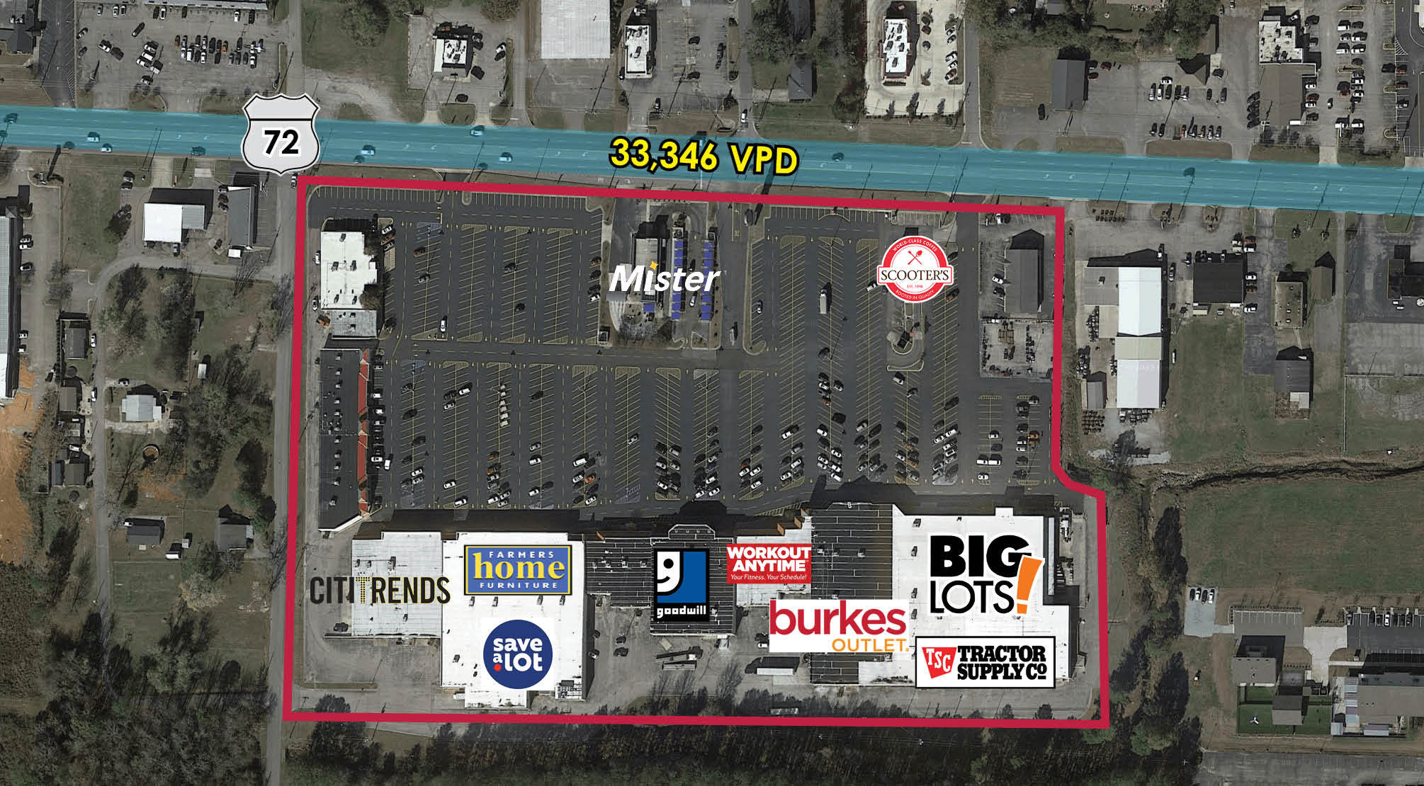 601-661 US Highway 72 W, Athens, AL for Rent
