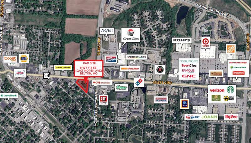 Highway Y & E North Ave, Belton, MO for Rent