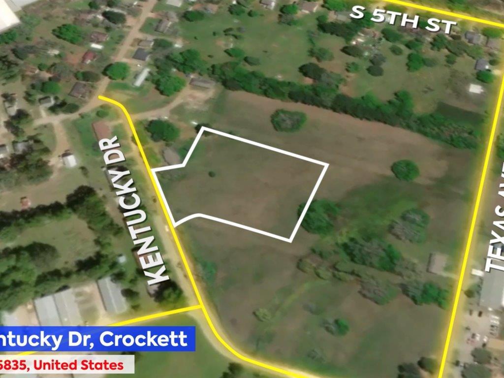 Kentucky Street, Crockett, TX for Sale