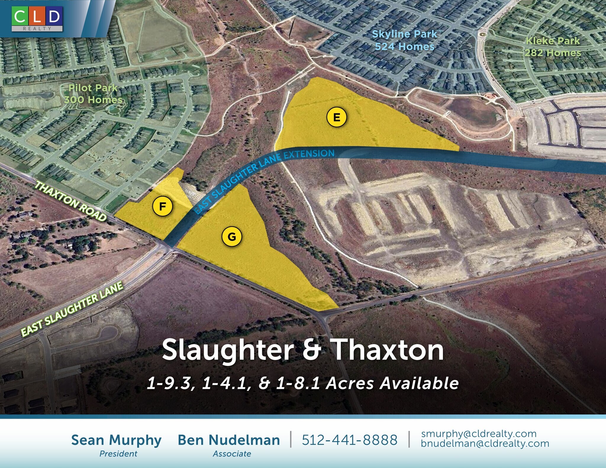 Easton Park - Slaughter & Thaxton, Austin, TX for Sale