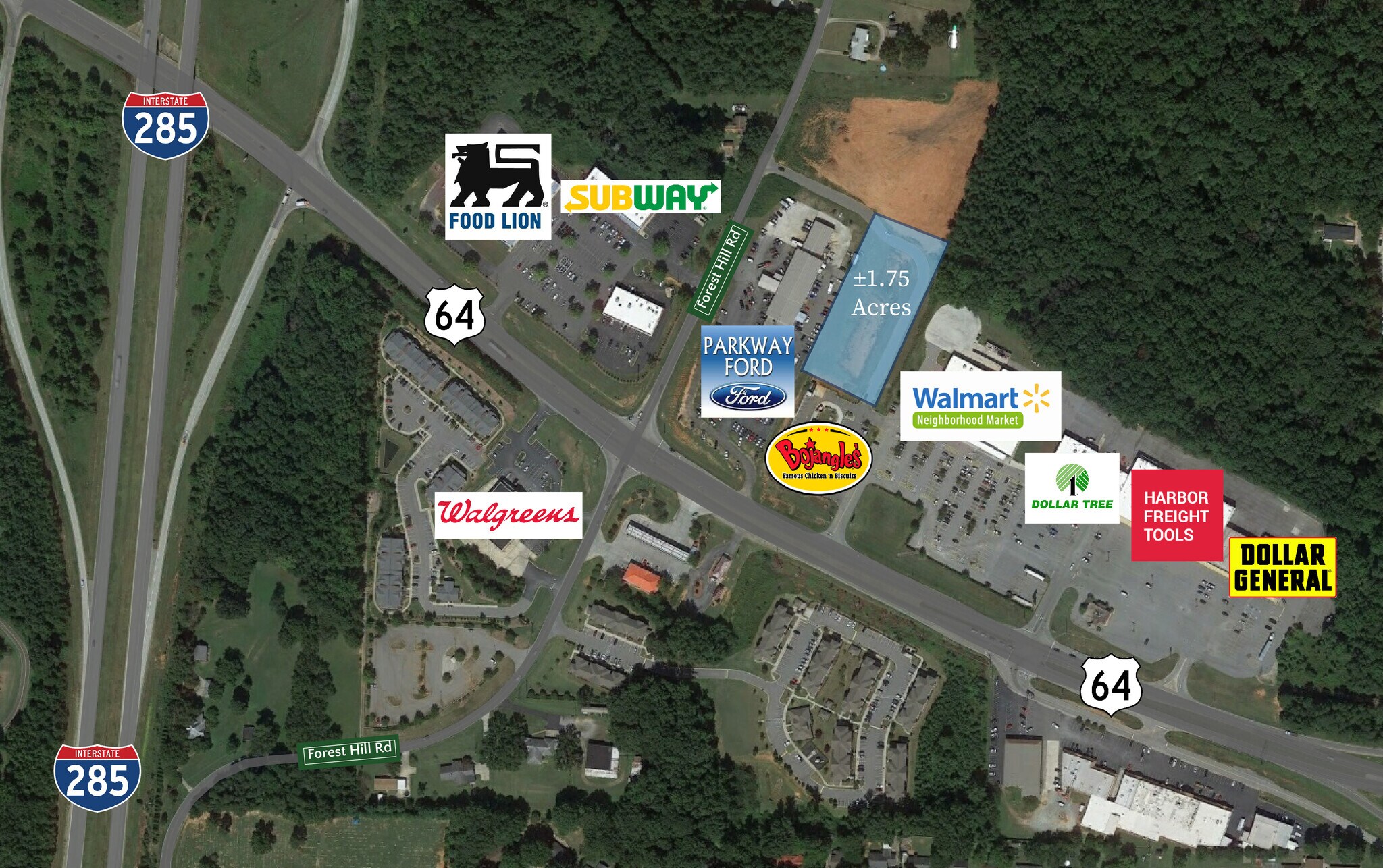 94 W Hwy-64, Lexington, NC for Sale