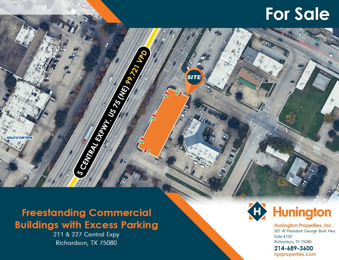 211 & 227 Central Expy, Richardson, TX for Sale