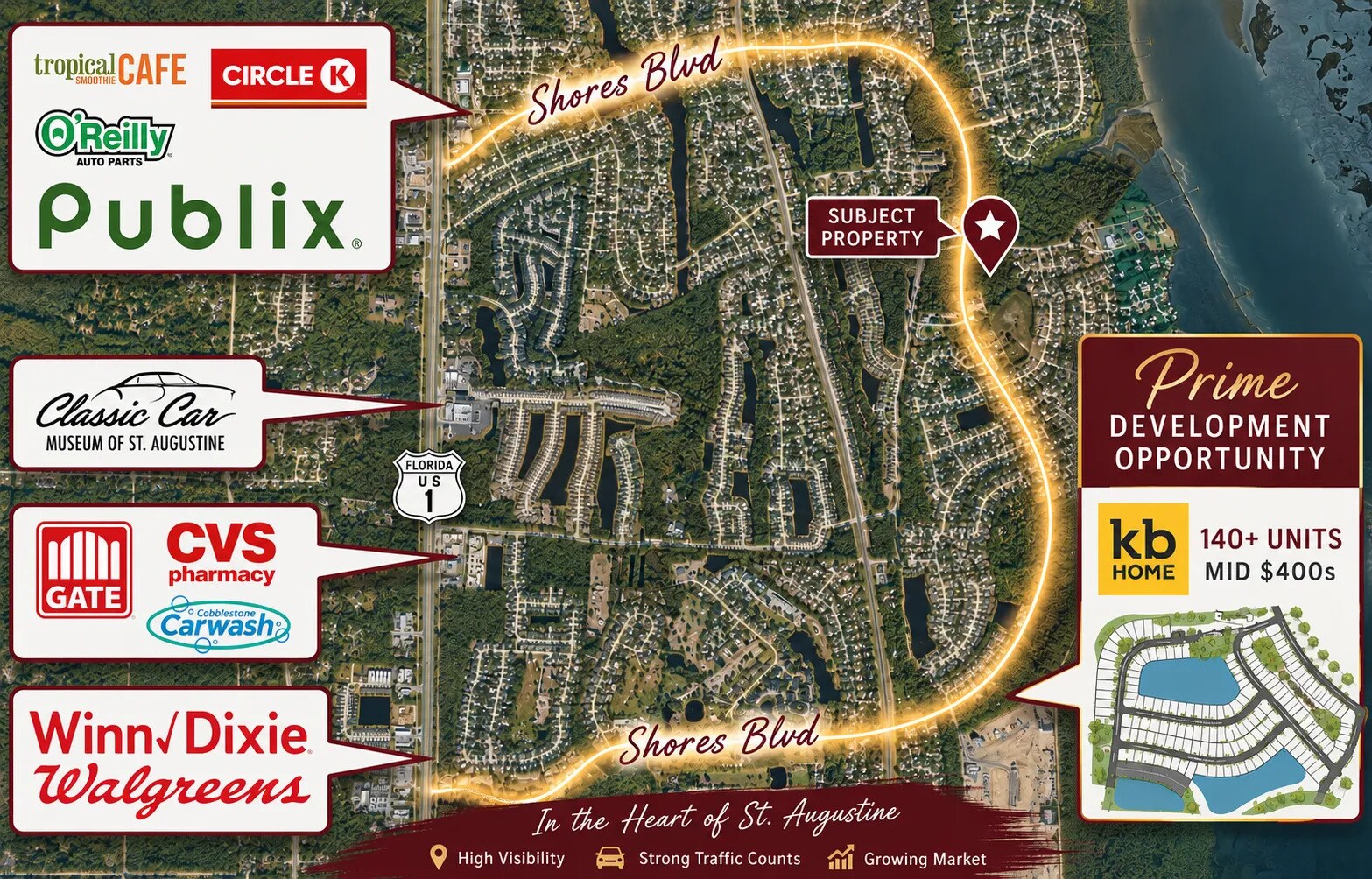 0 Shores Blvd, Saint Augustine, FL for Sale