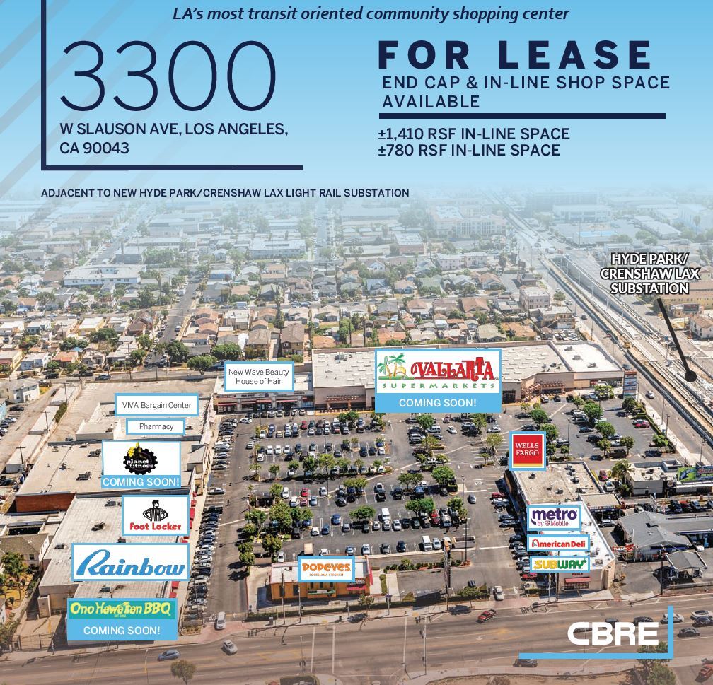 3300 W Slauson Ave, Los Angeles, CA for Rent