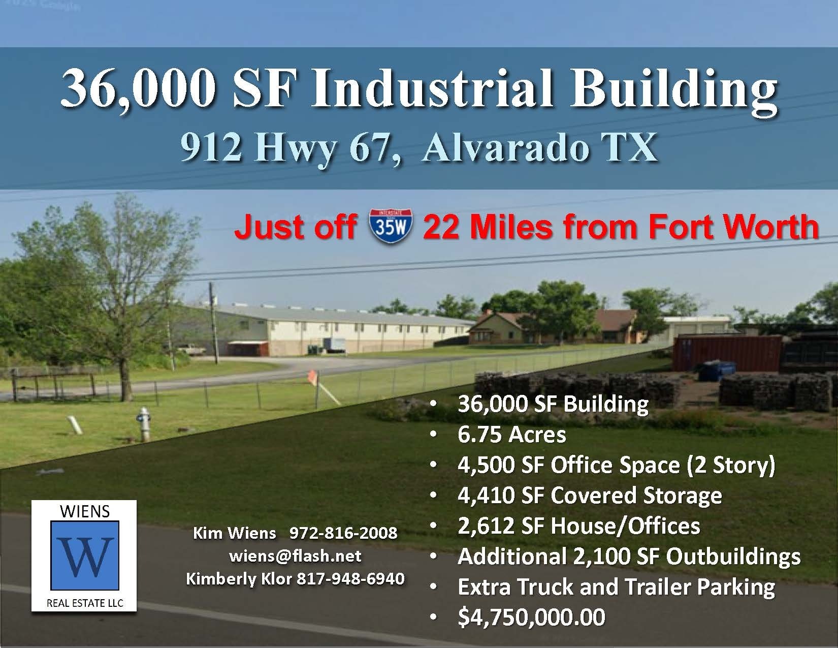 912 US-67, Alvarado, TX for Sale