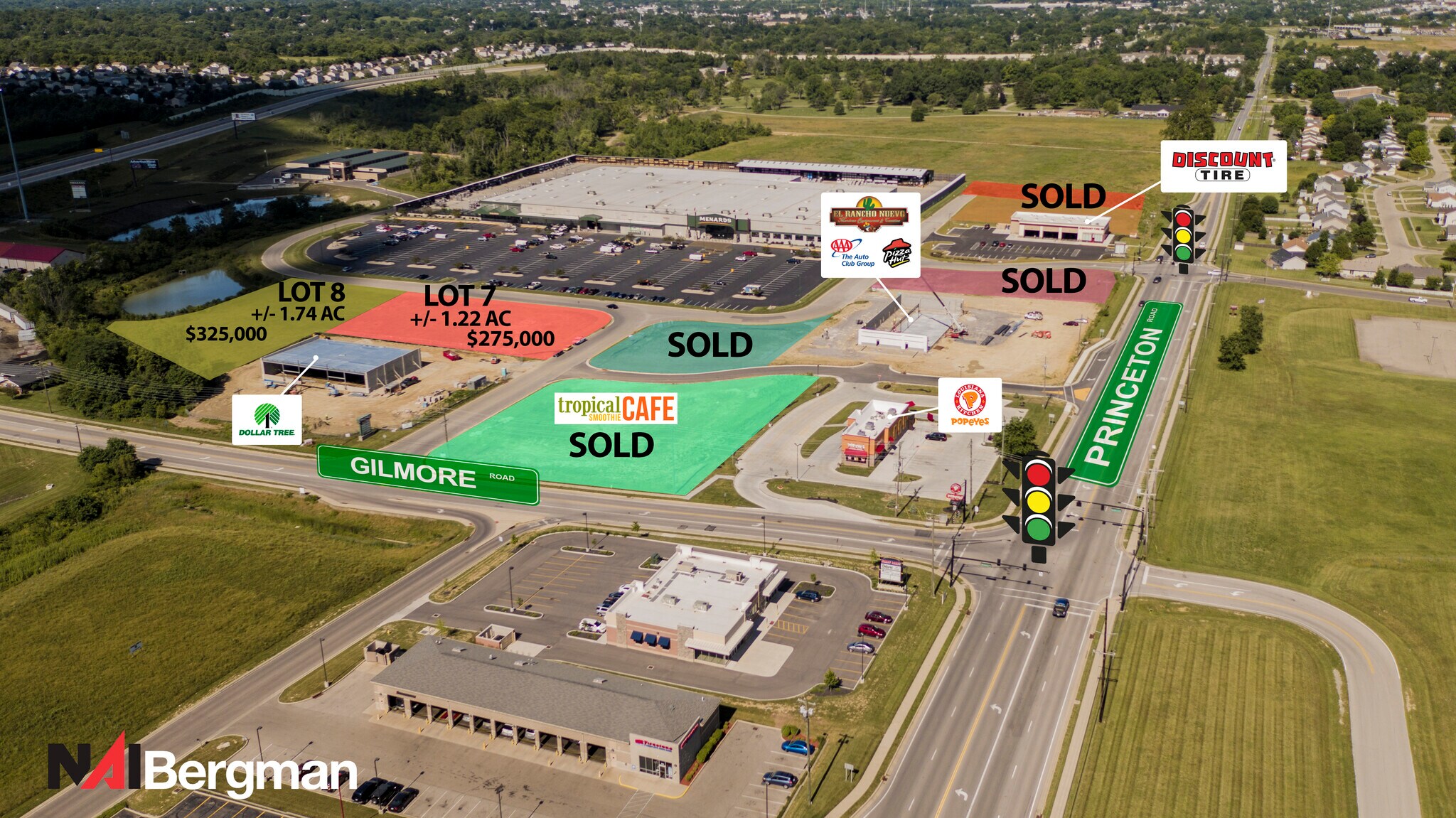 Menards Crossing of Fairfield Township Land Property for Sale on