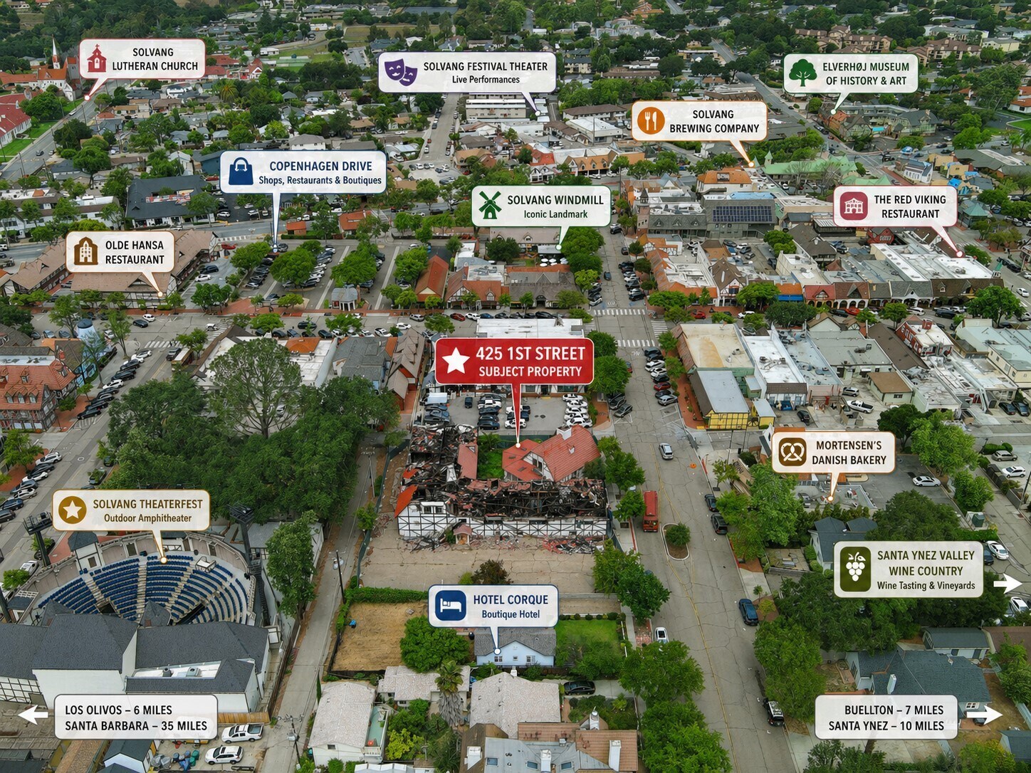 425 1st St, Solvang, CA for Sale
