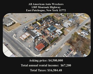 East Patchogue, NY Warehouse - 1385 Montauk Hwy
