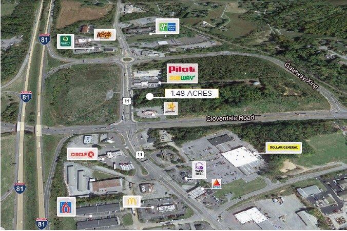 Lee Hwy @ Roanoke Rd, Troutville, VA for Sale