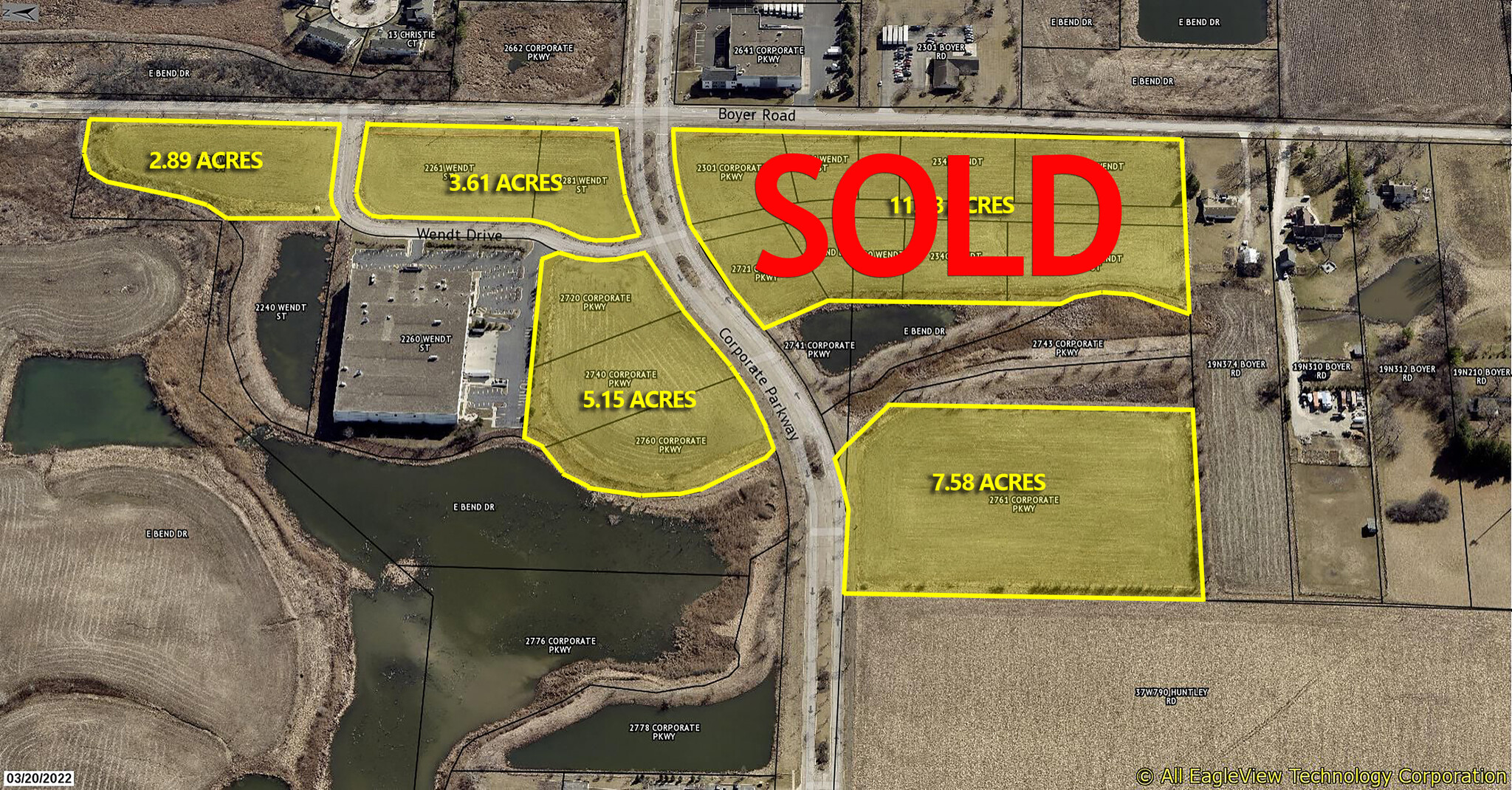 Corporate Pkwy @ Boyer Road, Algonquin, IL for Sale