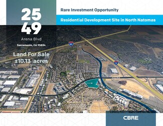 Sacramento, CA Commercial Land - 2549-2599 Arena Blvd