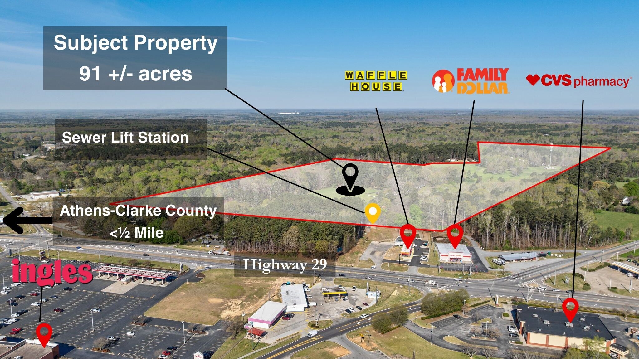 8986 U.S. 29 S, Hull, GA for Sale