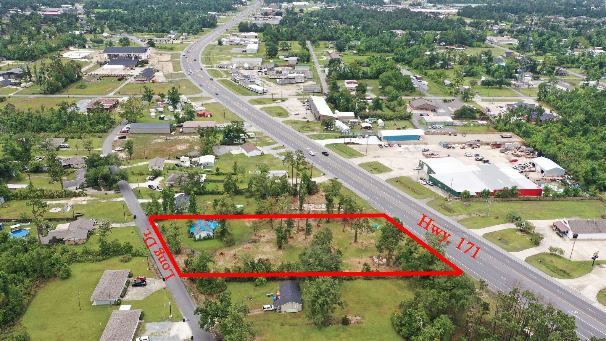 Highway 171 Moss Bluff, LA 70611 Land Property for Sale on