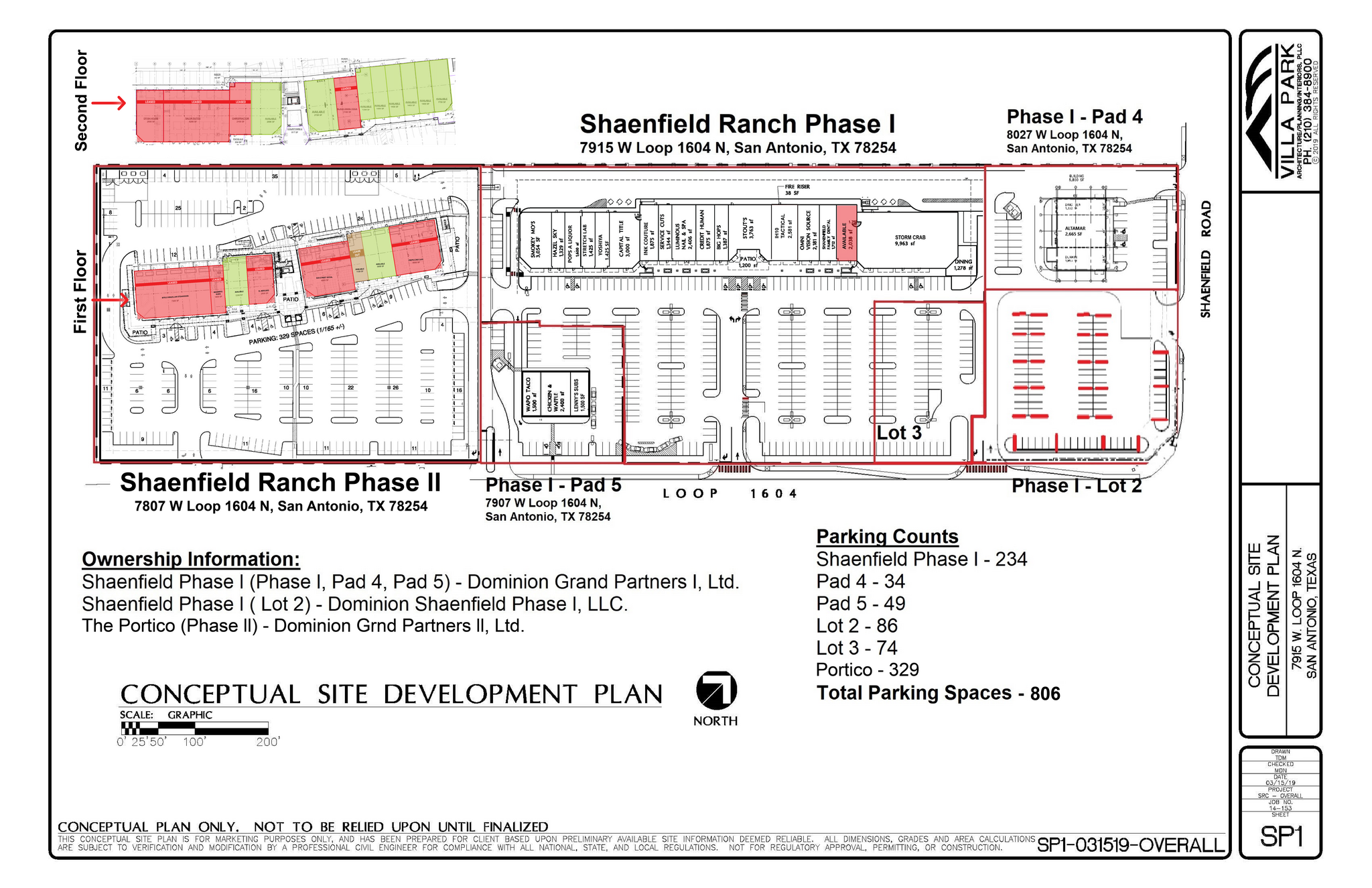 Shaenfield Rd & W Loop 1604 N, San Antonio, TX for Rent