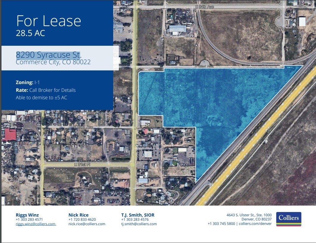 8290 Syracuse St, Commerce City, CO for Rent
