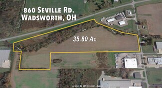 Wadsworth, OH Industrial Land - 860 Seville Rd