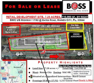 Haines City, FL Commercial - US Highway 17-92 at Bates Rd