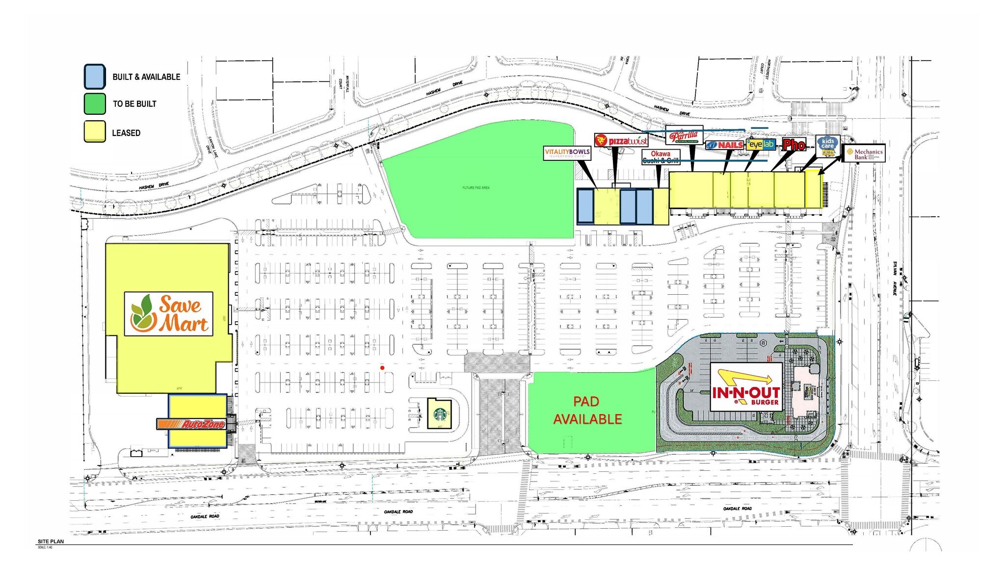 Oakdale Rd @ Sylan Ave, Modesto, CA for Rent